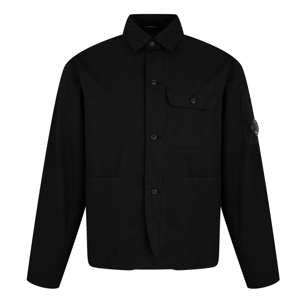 CP Company Gabardine Shirt - Black 999